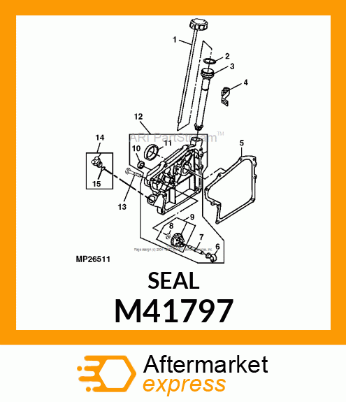 OIL SEAL M41797