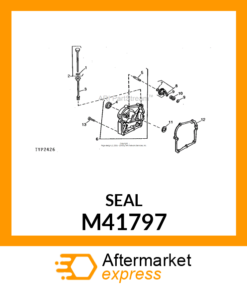 OIL SEAL M41797