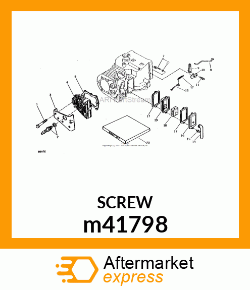 SCREW, MACHINE, SLOTTED PAN HEAD m41798