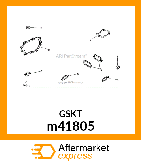 GASKET, VALVE CHAMBER COVER m41805