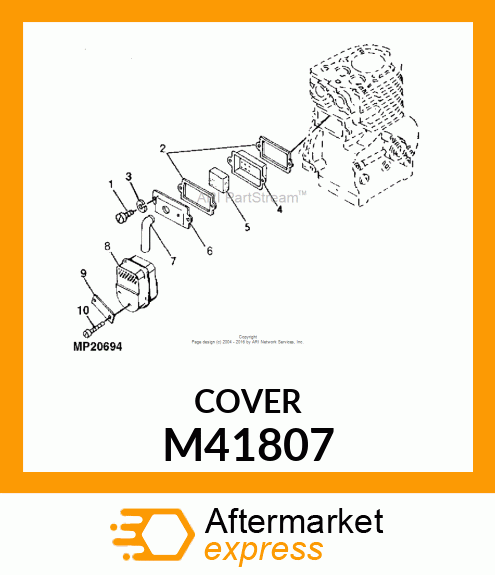 Valve Chamber Cover M41807