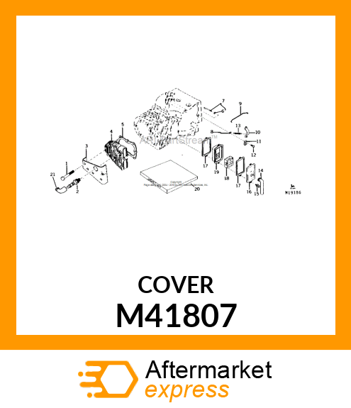 Valve Chamber Cover M41807