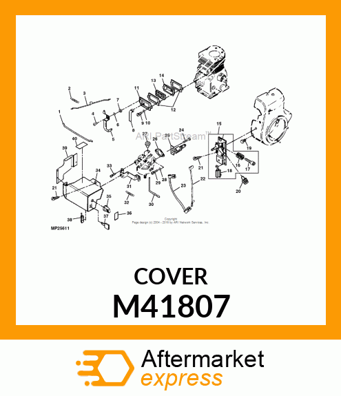 Valve Chamber Cover M41807