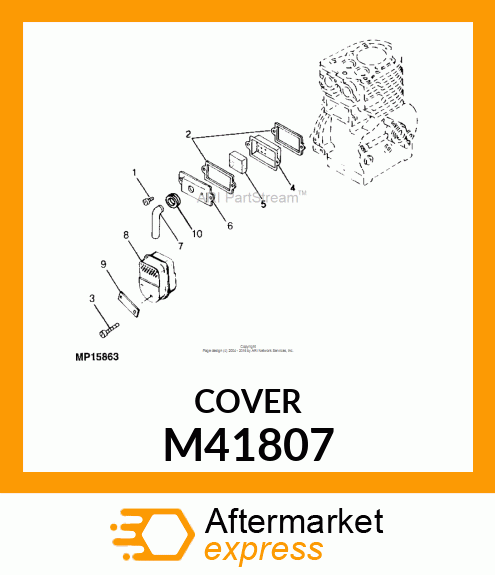 Valve Chamber Cover M41807