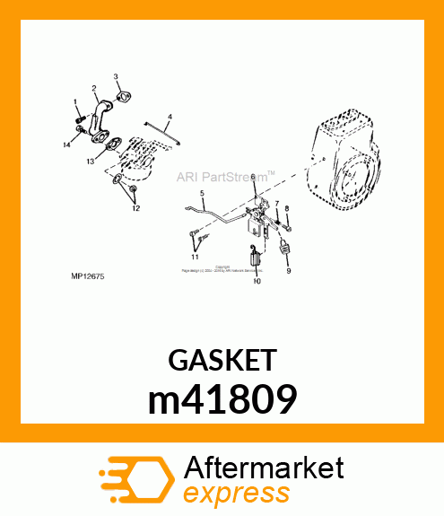 INTAKE PIPE m41809