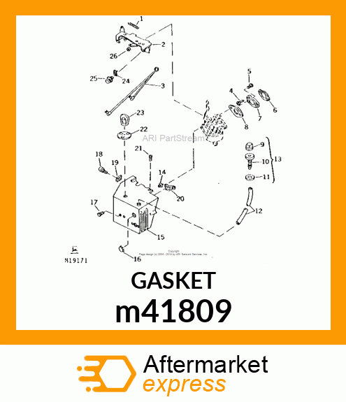 INTAKE PIPE m41809