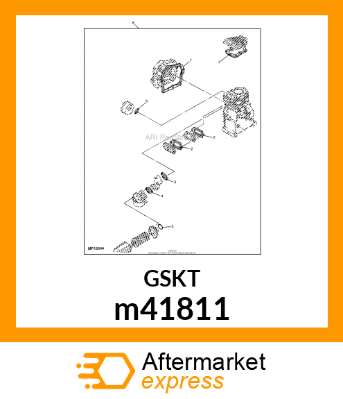 CARBURETOR GASKET m41811