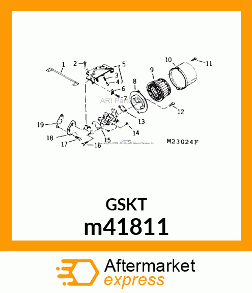 CARBURETOR GASKET m41811