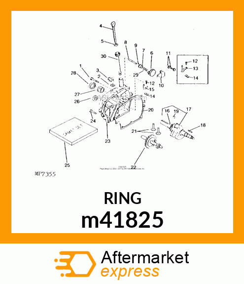 SNAP RING M41825