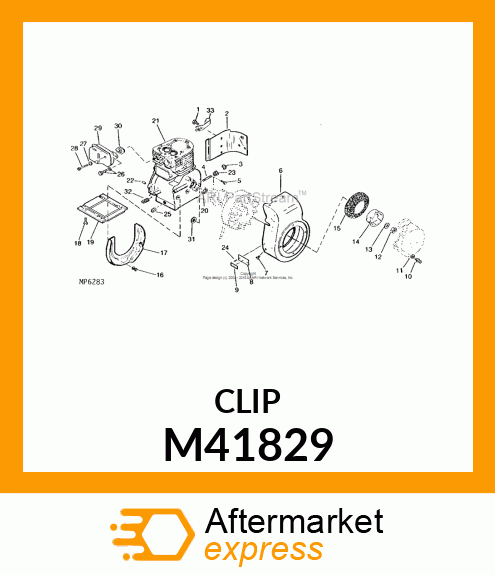 Clip M41829