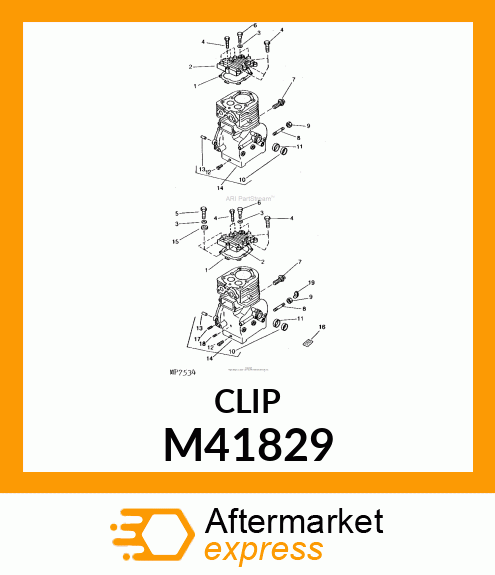 Clip M41829