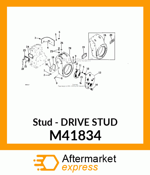 Stud - DRIVE STUD M41834