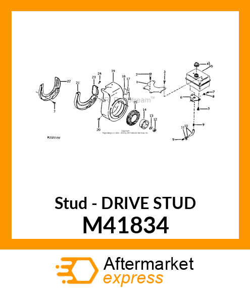 Stud - DRIVE STUD M41834