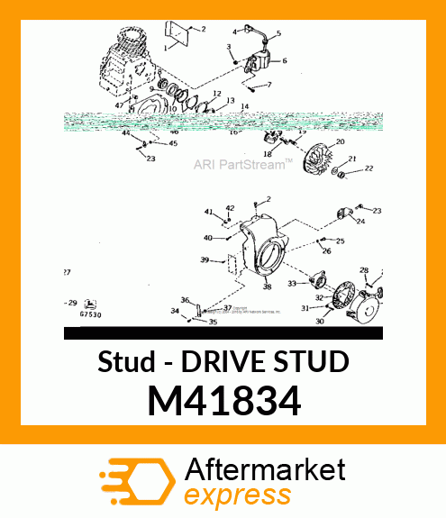 Stud - DRIVE STUD M41834