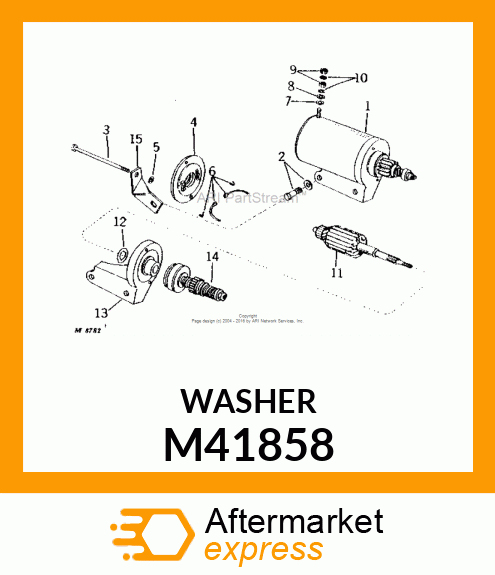 Shim - SPACING WASHER .010 - PUR M41858