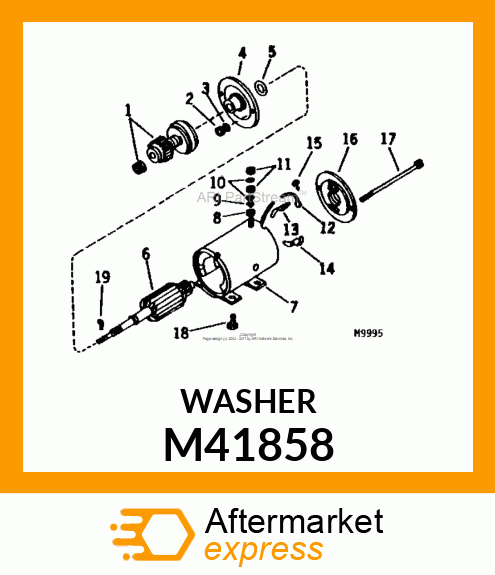 Shim - SPACING WASHER .010 - PUR M41858