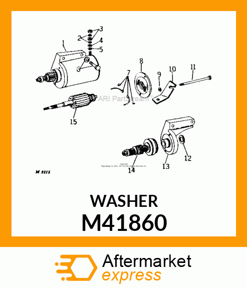 10PK Insulating Washer M41860