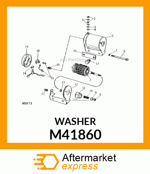 10PK Insulating Washer M41860