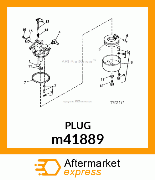 PLUG, EXPANSION m41889