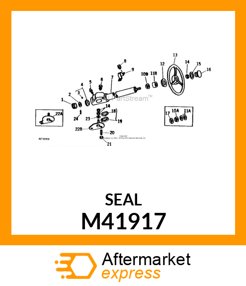 SEAL, FOAM M41917