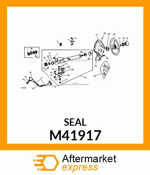 SEAL, FOAM M41917