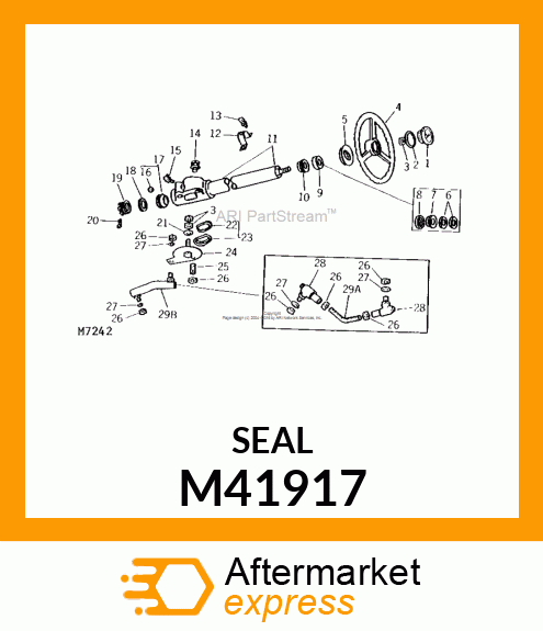 SEAL, FOAM M41917