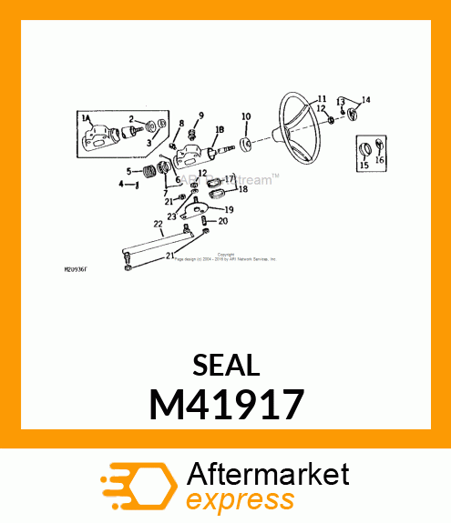 SEAL, FOAM M41917