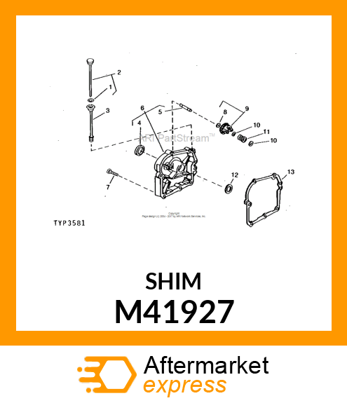 5PK Thrust Washer M41927