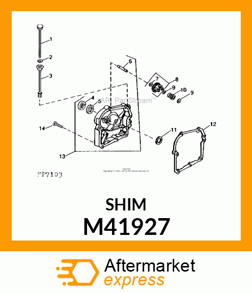 5PK Thrust Washer M41927