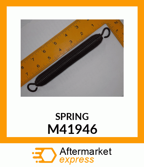 SPRING, IDLER W/SWIVEL HOOKS M41946