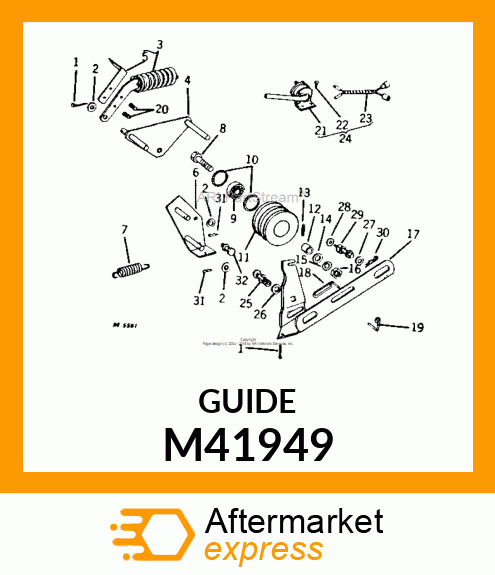 Guide M41949