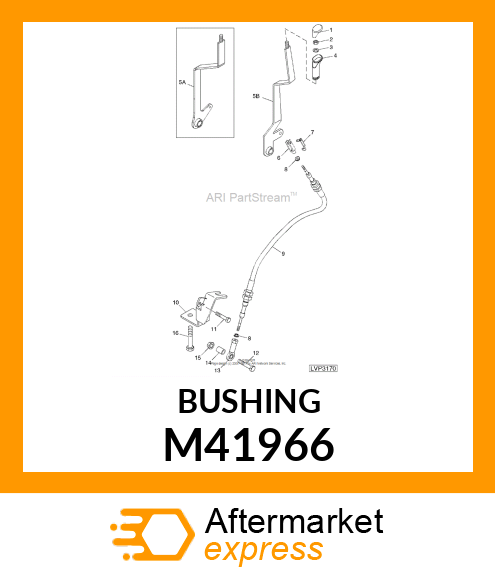 BUSHING, BUSHING, IDLER ARM M41966