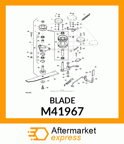 BLADE, CUTTING M41967