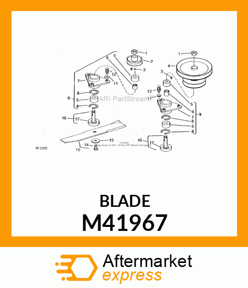 BLADE, CUTTING M41967