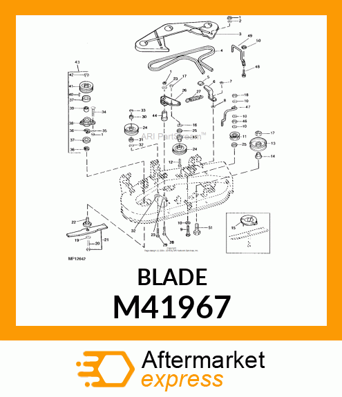 BLADE, CUTTING M41967