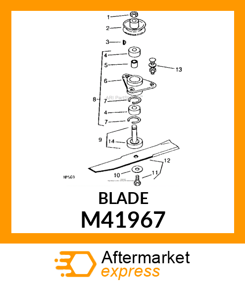 BLADE, CUTTING M41967