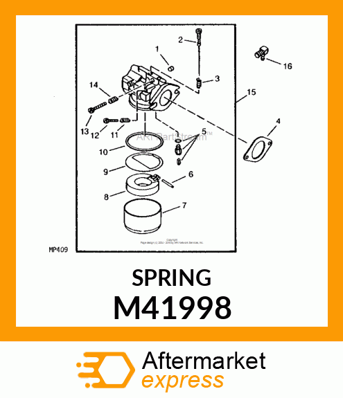 SPRING M41998