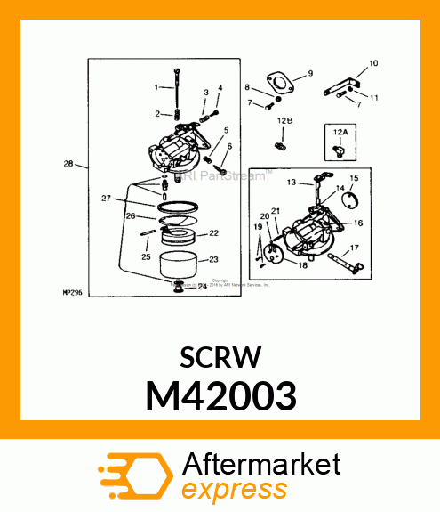 Screw M42003