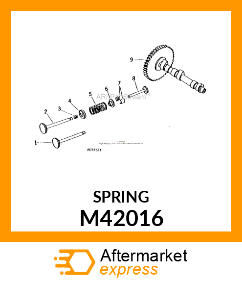 SPRING M42016