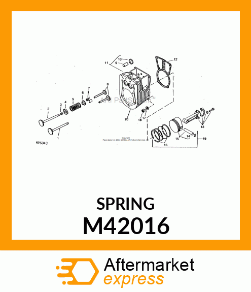 SPRING M42016