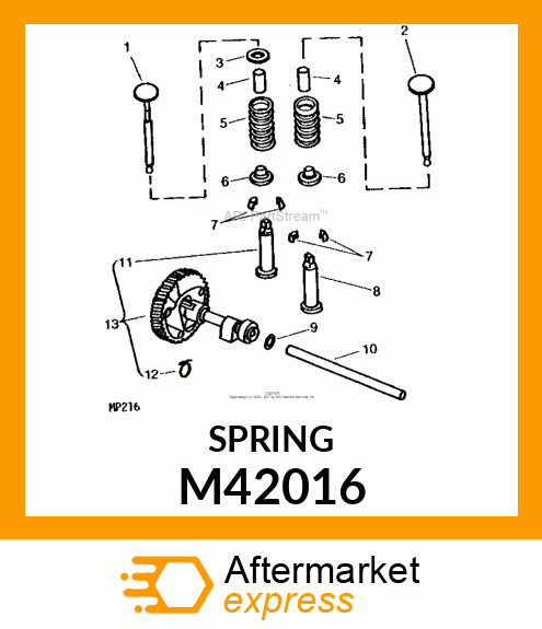 SPRING M42016