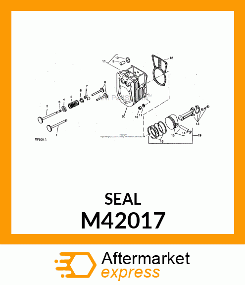 RETAINER M42017