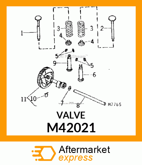 Exhaust Valve M42021