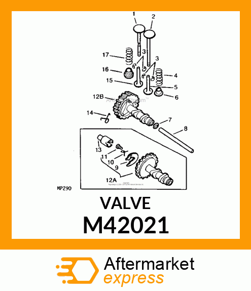 Exhaust Valve M42021