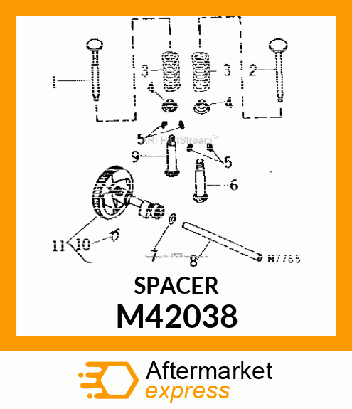 SPACER .010 M42038