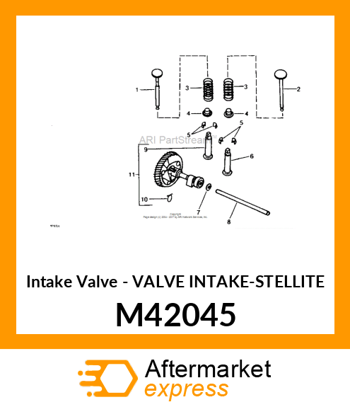 Intake Valve M42045