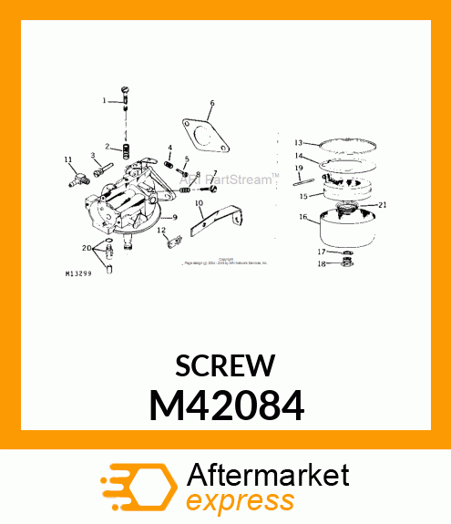 Screw M42084