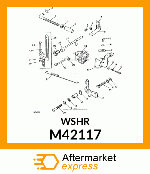 WASHER M42117