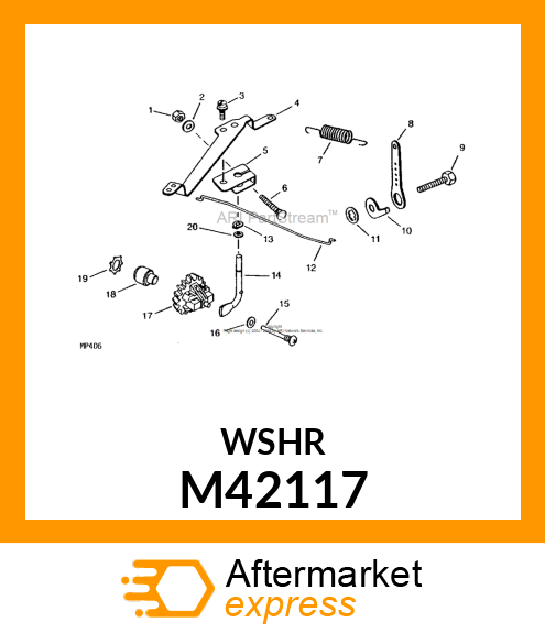 WASHER M42117