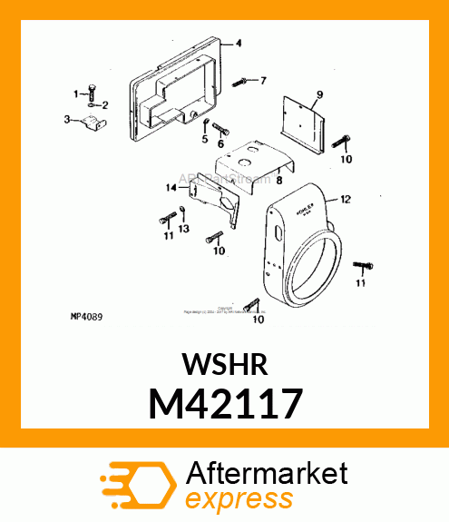 WASHER M42117